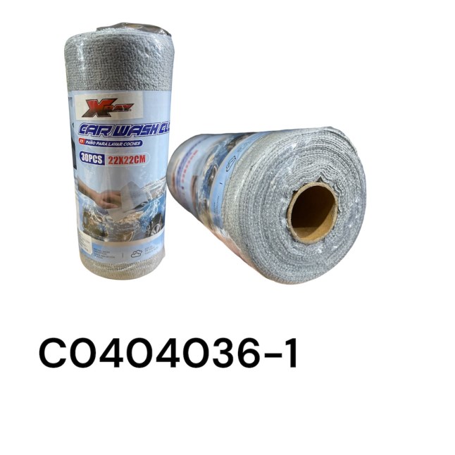 PAÑO DE MICRO FIBRA 22"22CM 30PCS