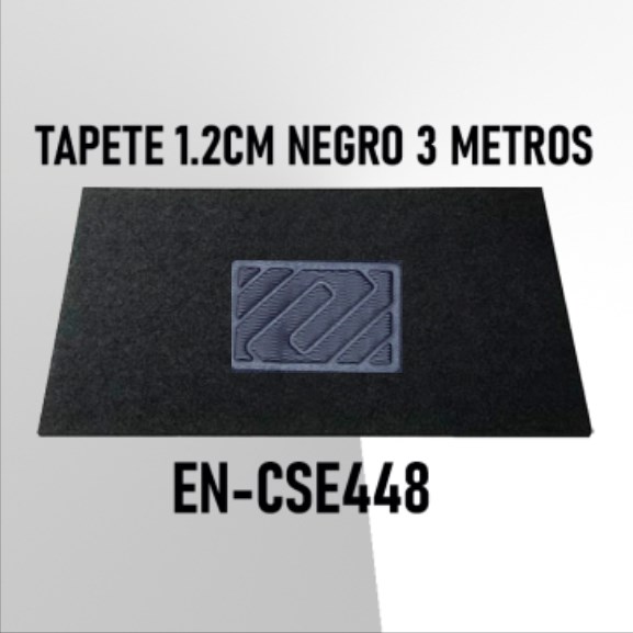 TAPETE  NEGRO 3 METROS UNIVERSAL