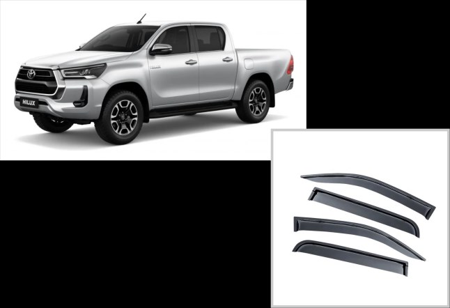 VISOR FOR HILUX 2015/17 revo