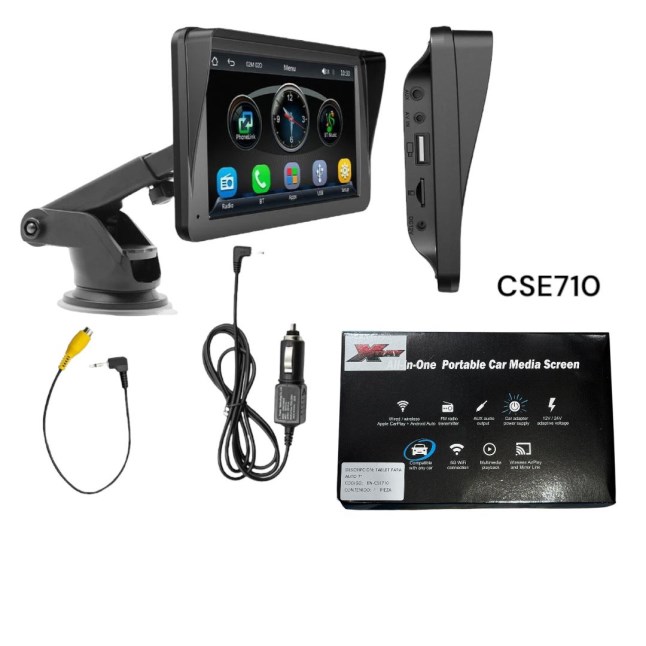 TABLET PARA AUTO 7 CON SOPORTE