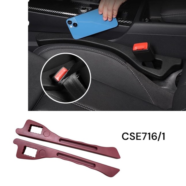 GUARDA OBJETOS LATERAL DE ASIENTO GOMA RED