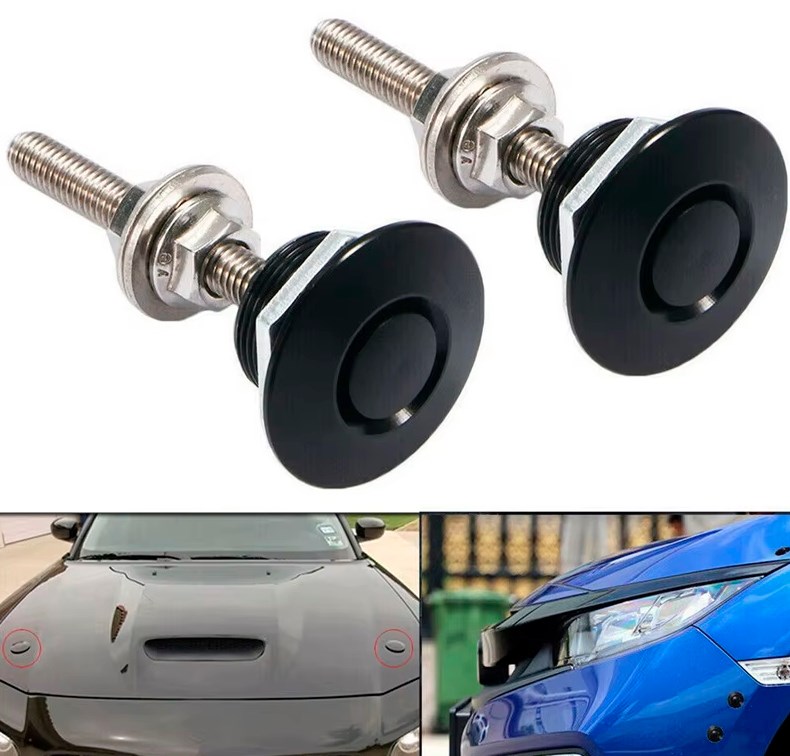 SUJETA PARAGOLPES PUSH 30mm BLACK