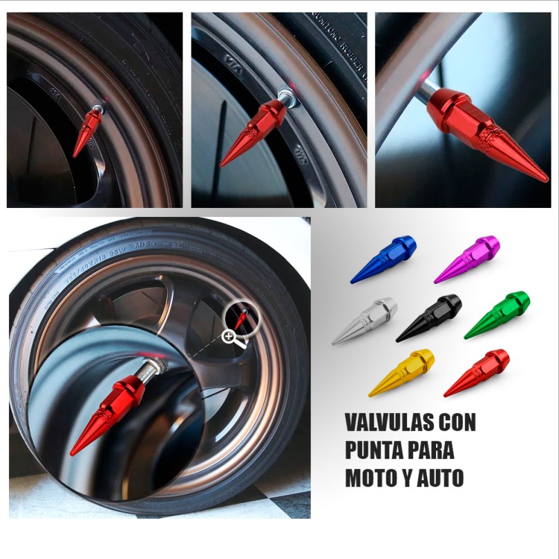 TAPA VALVULA CON PUNTA PLATA