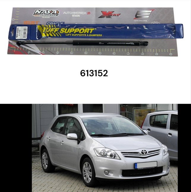AMORTIGUADOR VALIJERA LH/RH AURIS/FIELDER PAR