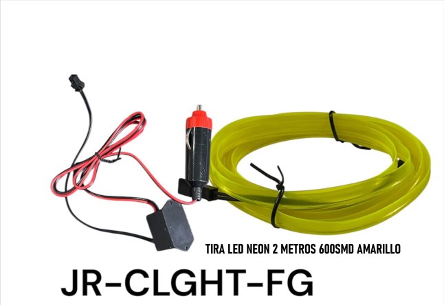 Tira led neon 2 metros 600smd amarillo HIMEJI