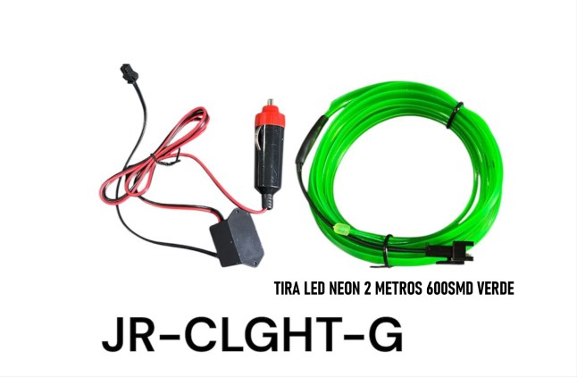 Tira led neon 2 metros 600smd verde  HIMEJI