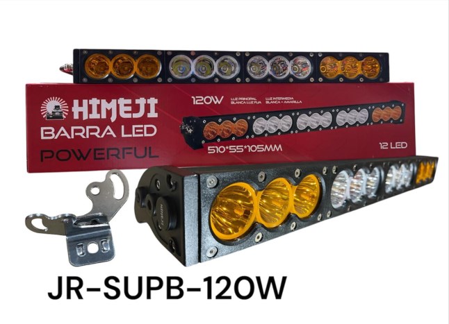Barra Led Himeji Powerfull Blanco-Amarillo 120w