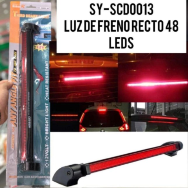 LUZ DE FRENO RECTO 48leds