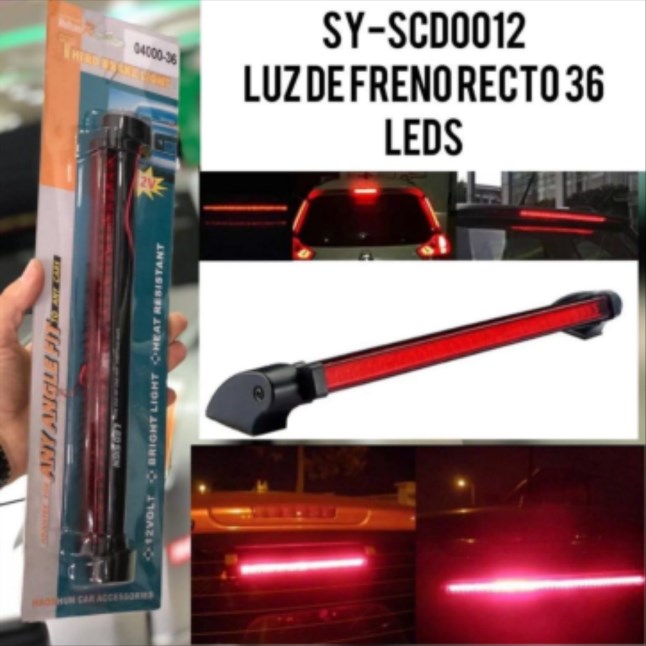 LUZ DE FRENO RECTO 36leds