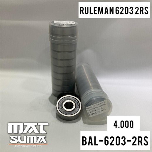 RULEMAN DE MASA TRASE D6203 2RS 10 PZAS