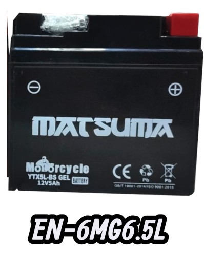 BATERIA YB6L-BS GEL
