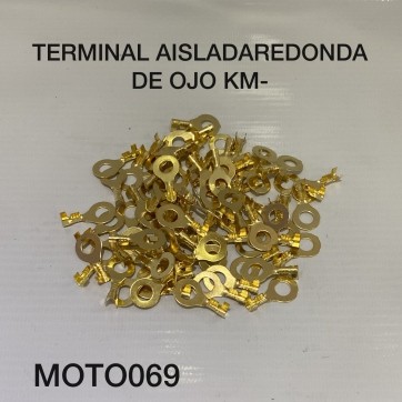 TERMINAL REDONDA KM-1021 6MM