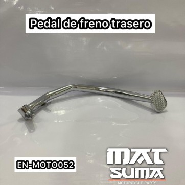 PEDAL FRENO TRASERO MOTONETA 110