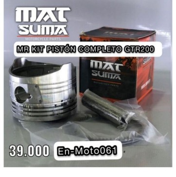 KIT PISTON COMPLETO GTR200