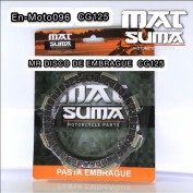 DISCO DE EMBRAGUE DE 5 CG 125/150CC