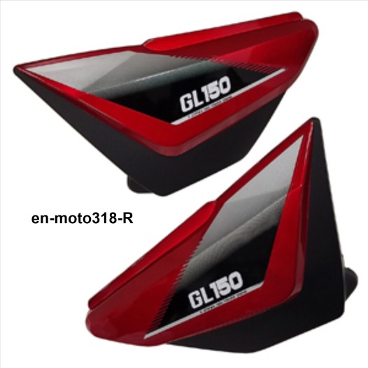 TAPA LATERAL GL150 ROJO