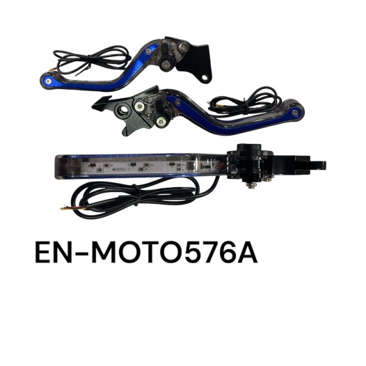 MANIVELA FRENO Y EMBRAGUE CON LED  AZUL