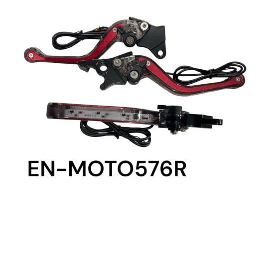 MANIVELA FRENO Y EMBRAGUE CON LED  ROJO