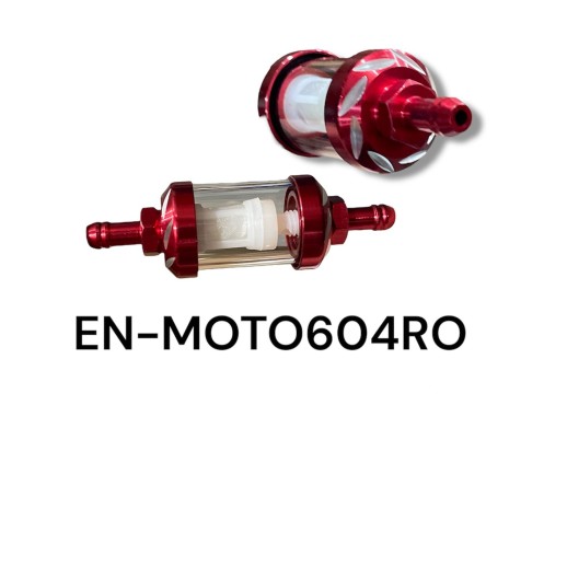 FILTRO COMBUSTIBLE ROJO
