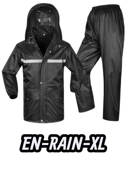 TRAJE DE LLUVIA TAMAÑO XL
