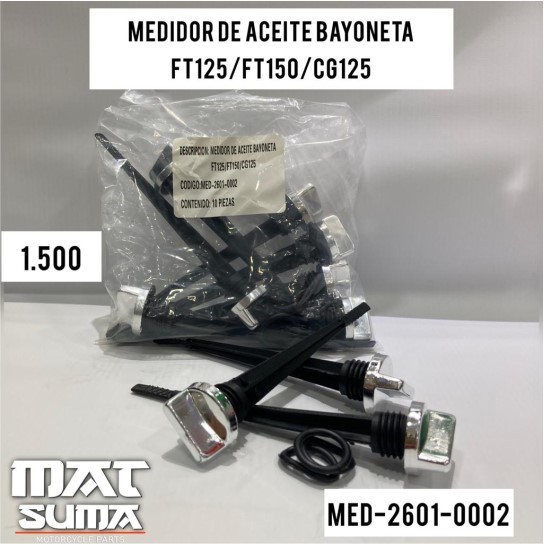 MEDIDOR DE ACEITE BAYONETA  FT125/FT150/CG125"