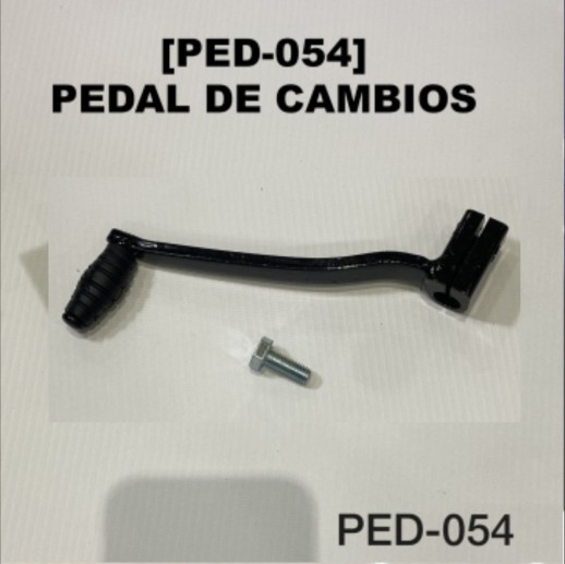 PEDAL DE CAMBIO 1 RECTO EJE LARGO