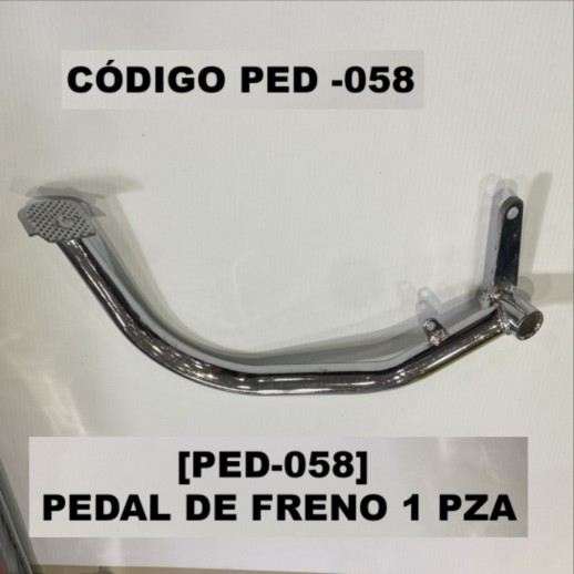 PEDAL DE FRENO TIPO GTR(2210-0003)