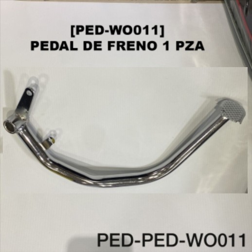 PEDAL DE FRENO 1 PZA 011