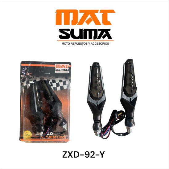SEÑALERO LED NARANJA ZXD-92