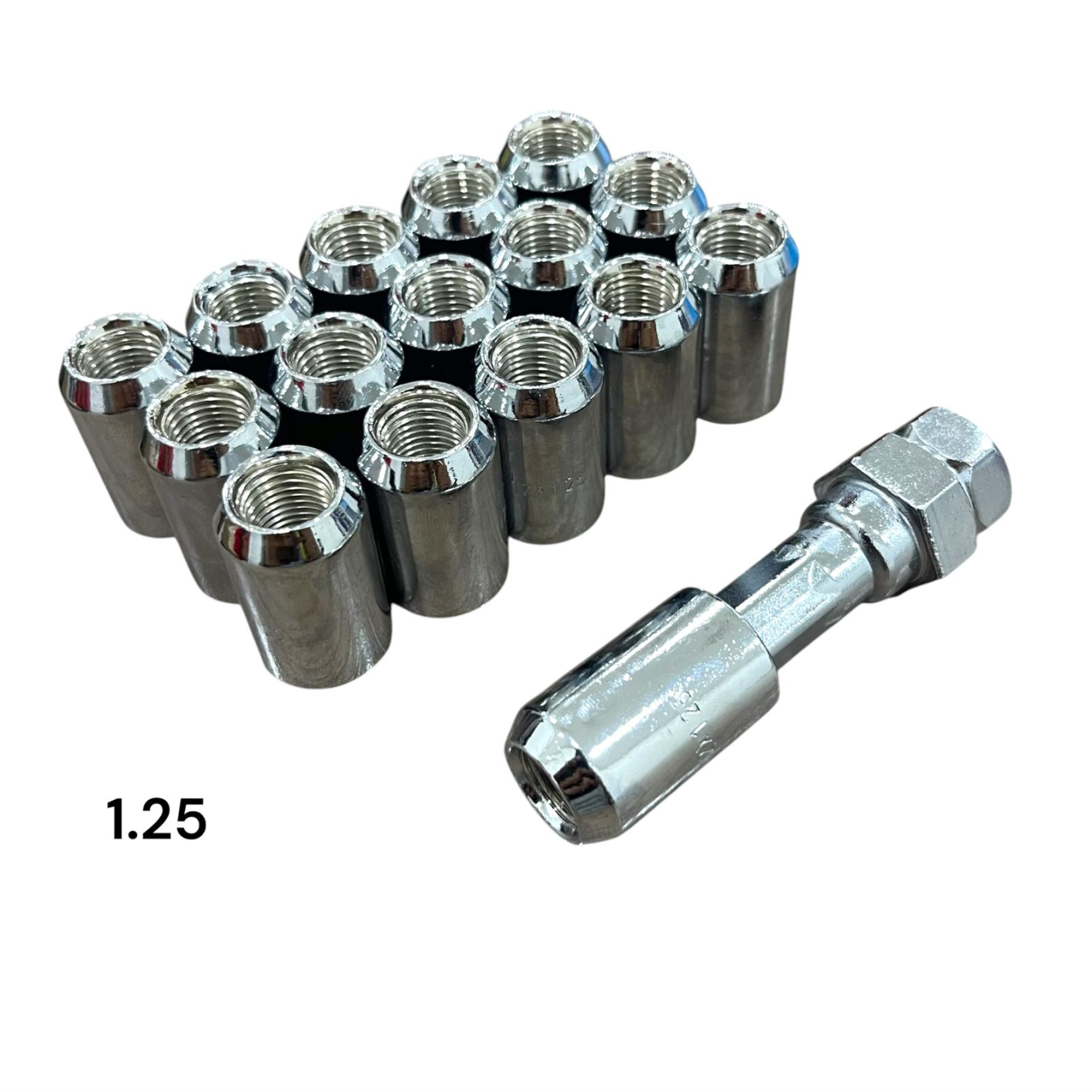 TUERCA 1,25 PLATA