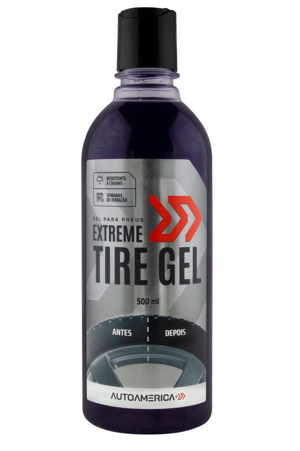 AUTOAMERICA GEL PARA CUBIERTA EXTREME TIRE GEL 500ML UVA