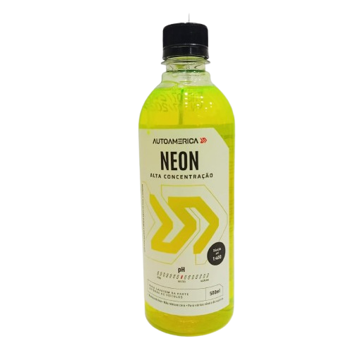 AUTOAMERICA SHAMPOO NEON 500ML ALTA CONCENTRACION 1:400