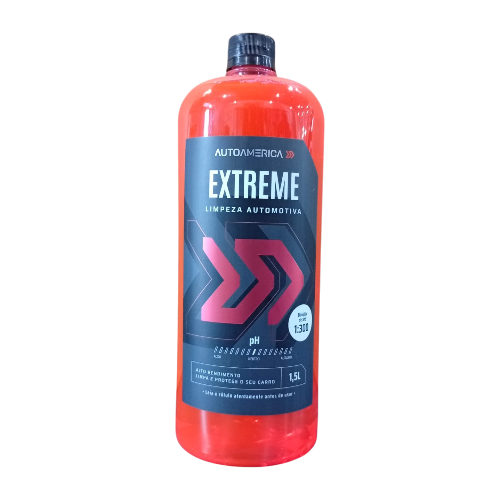 AUTOAMERICA SHAMPOO EXTREME 1,5L PH NEUTRO ROJO 1:300