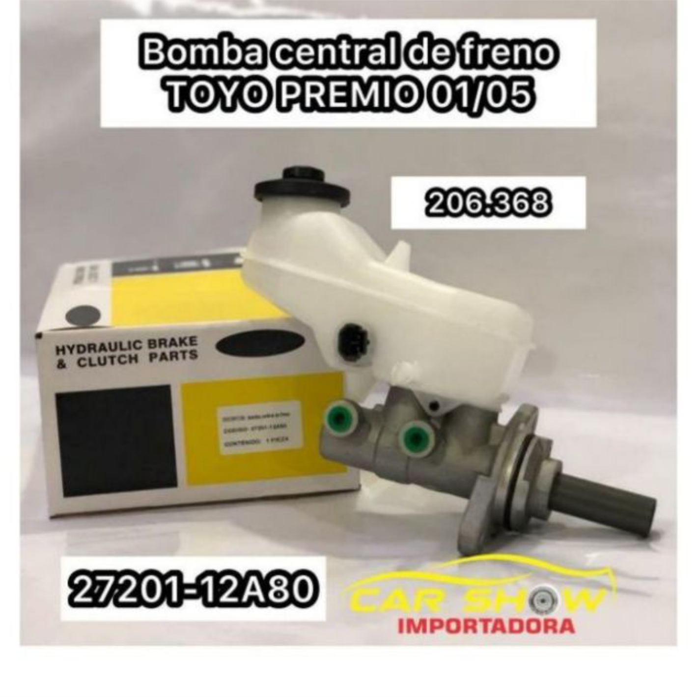 Bomba central de freno PREMIO 01/05 AURIS