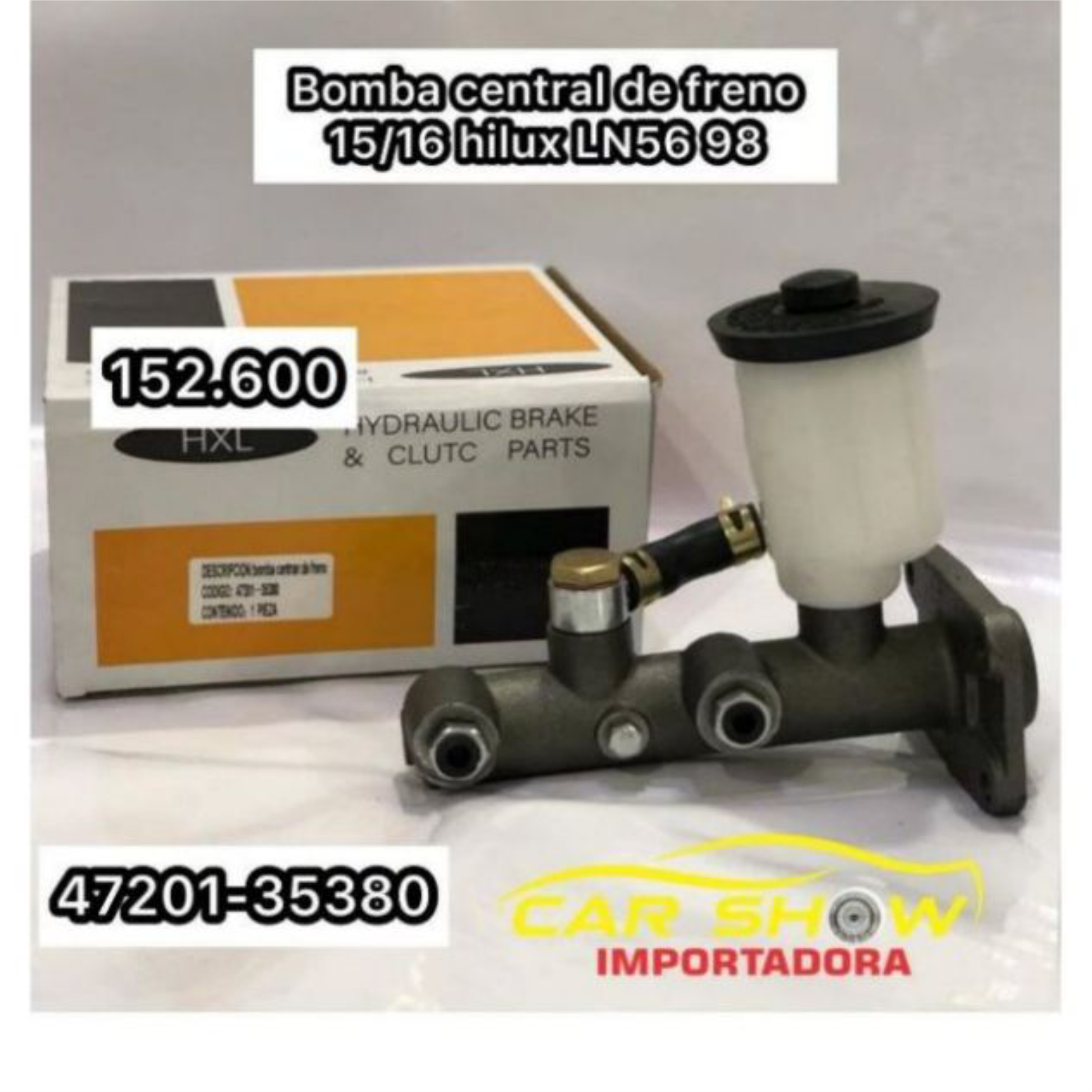 bomba central de freno 15/16 HILUX LN56 98