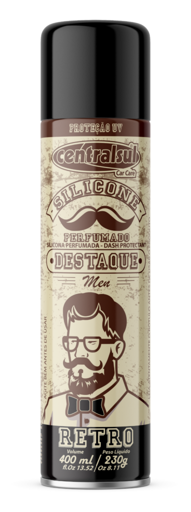 CENTRALSUL SILICONA AEROSOL MEN RETRO 400ML