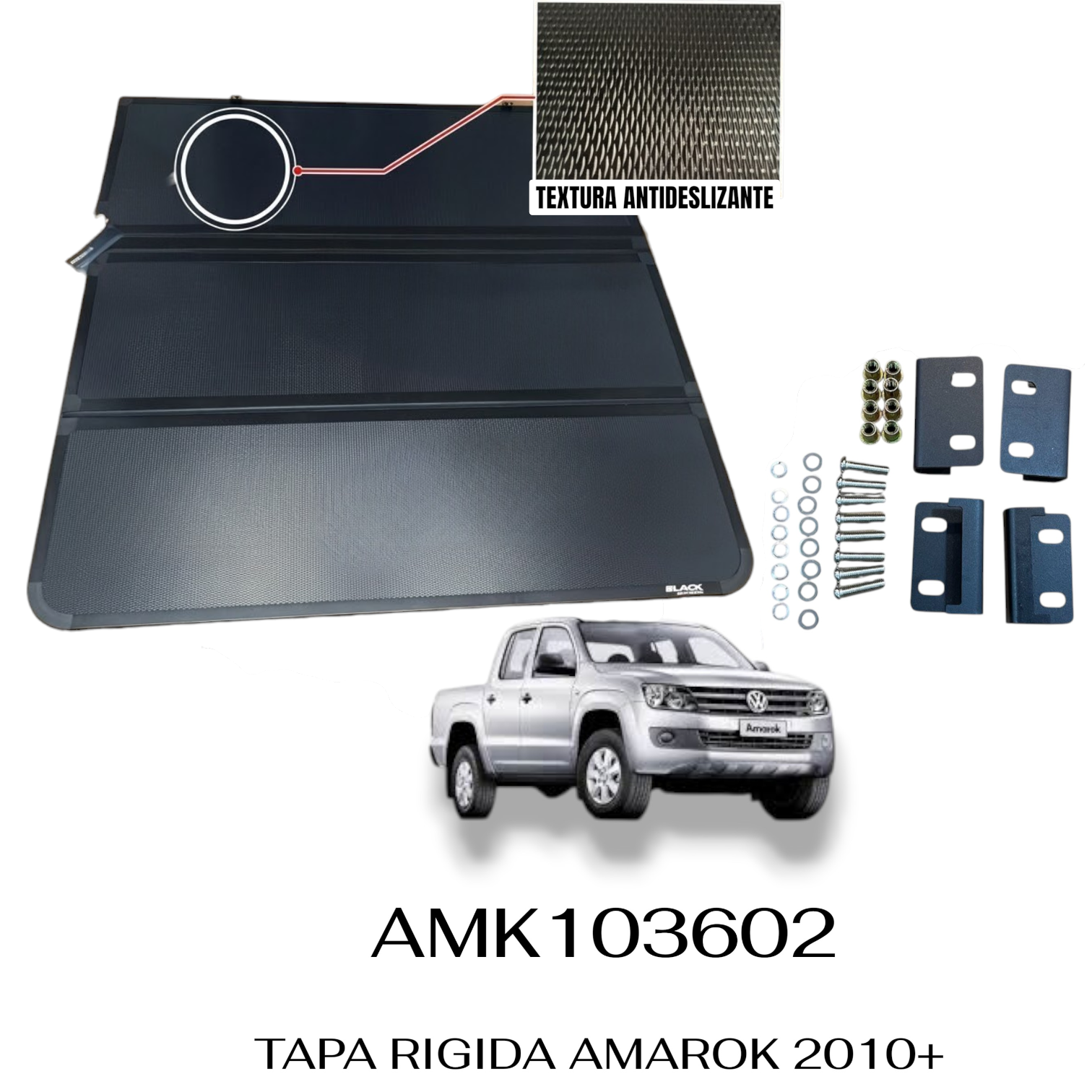 TRI FOLIO BLACK OFF ROAD AMAROK 2010+
