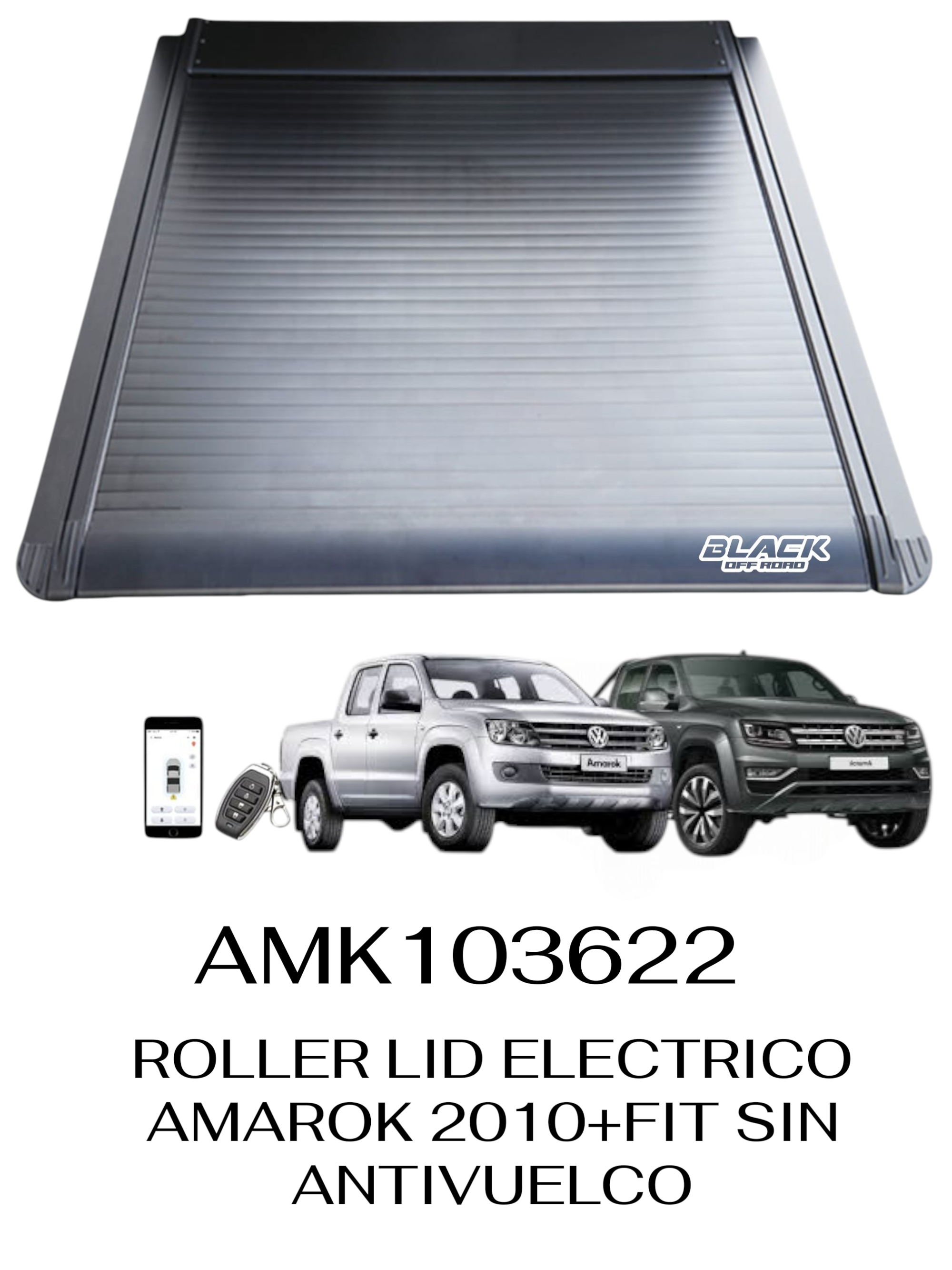ROLLER LID ELECTRICO AMAROK 2010+FIT
