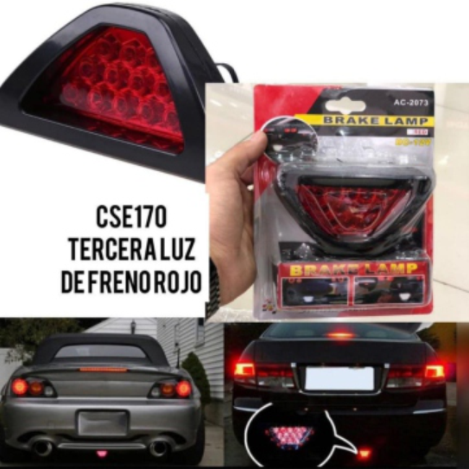 TERCERA LUZ DE FRENO ROJO PX