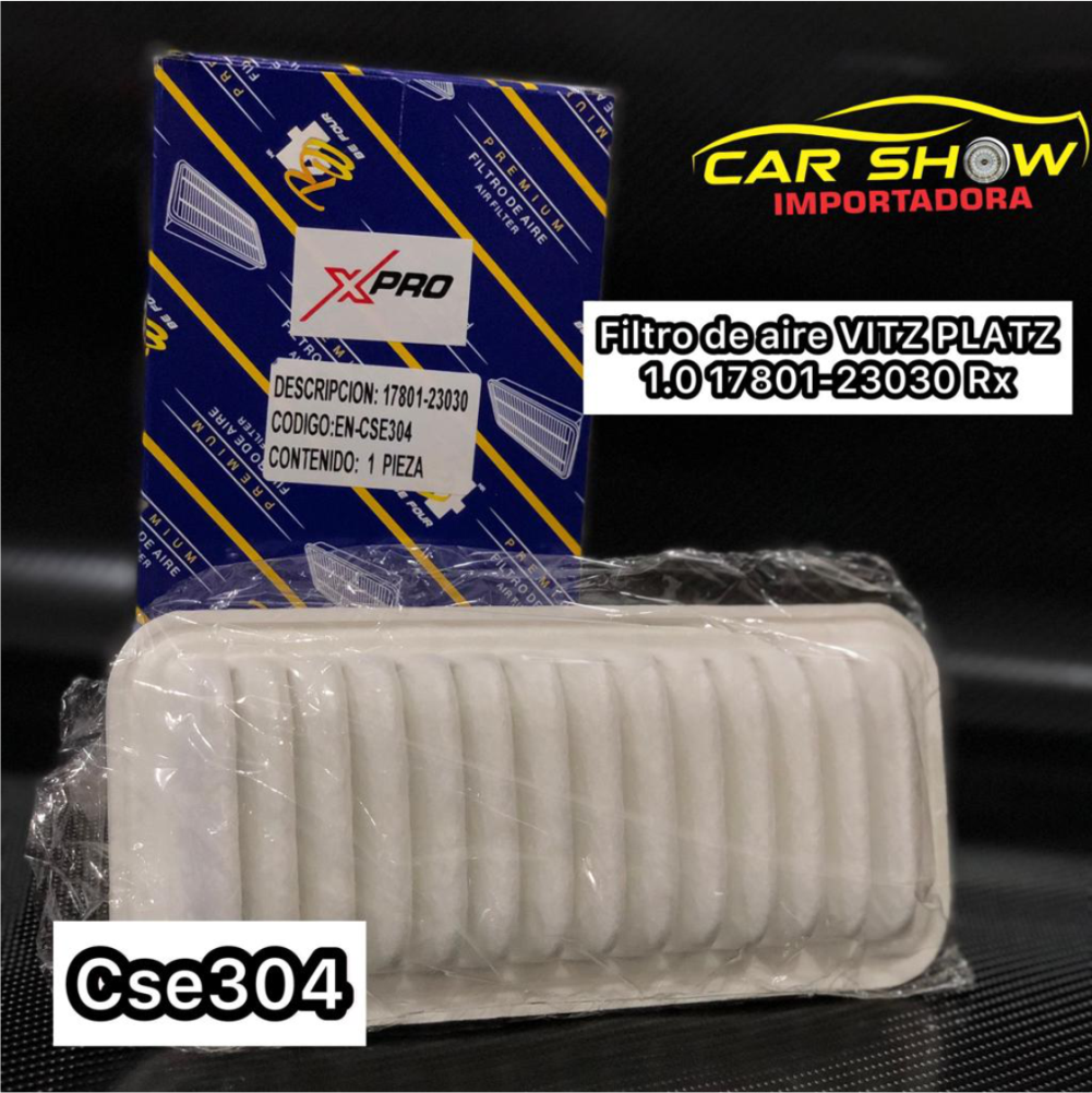 FILTRO DE AIRE VITZ, PLATZ 1,0 17801-23030