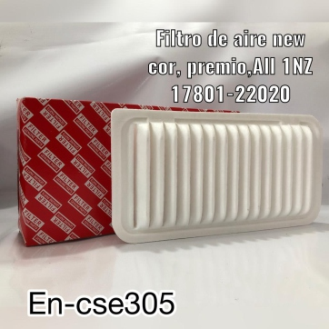 FILTRO DE AIRE NEW COR,PREMIO ALL 1NZ 17801-22020