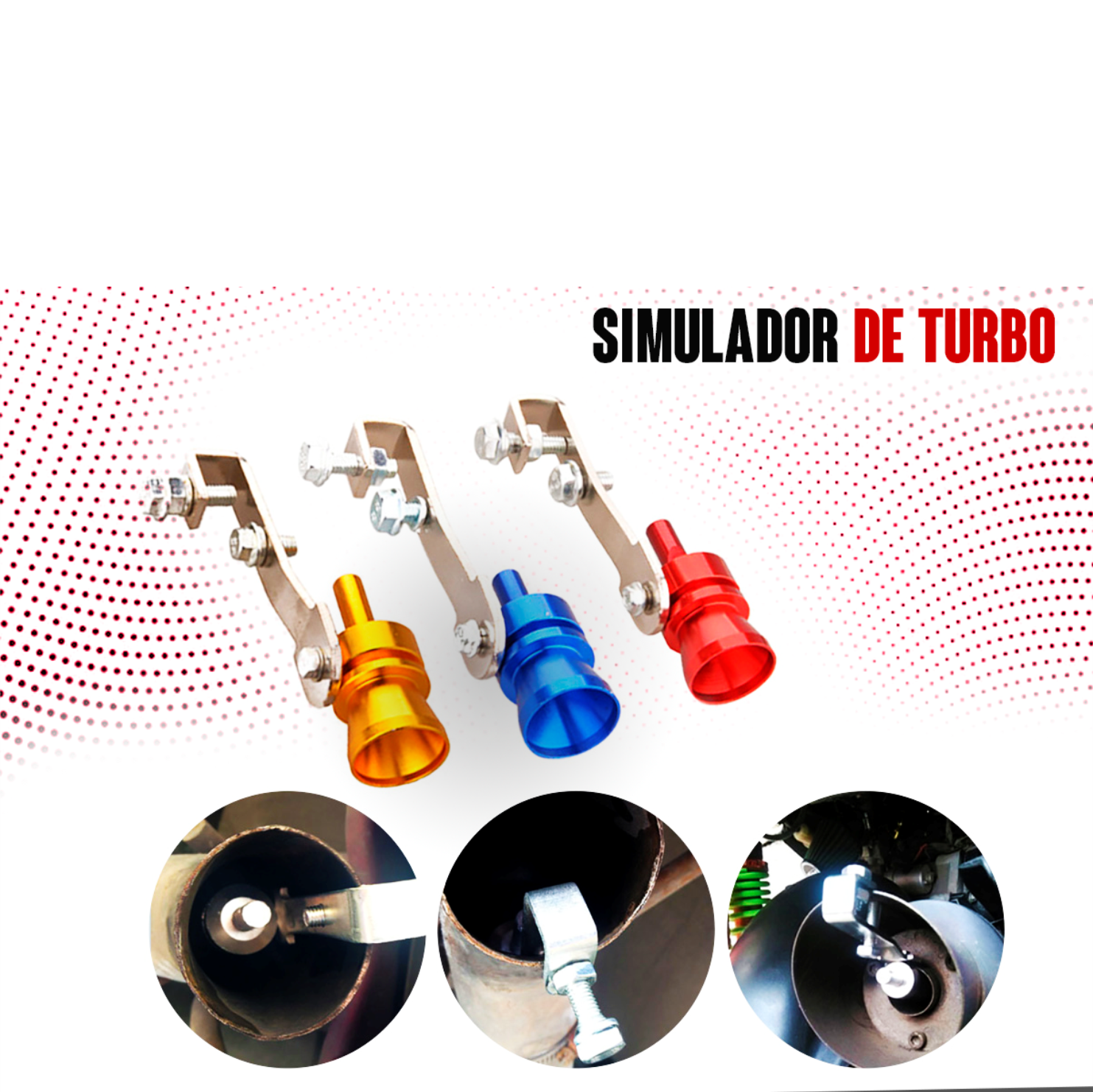 SIMULADOR DE TURBO  M (DORADO, CHICO)
