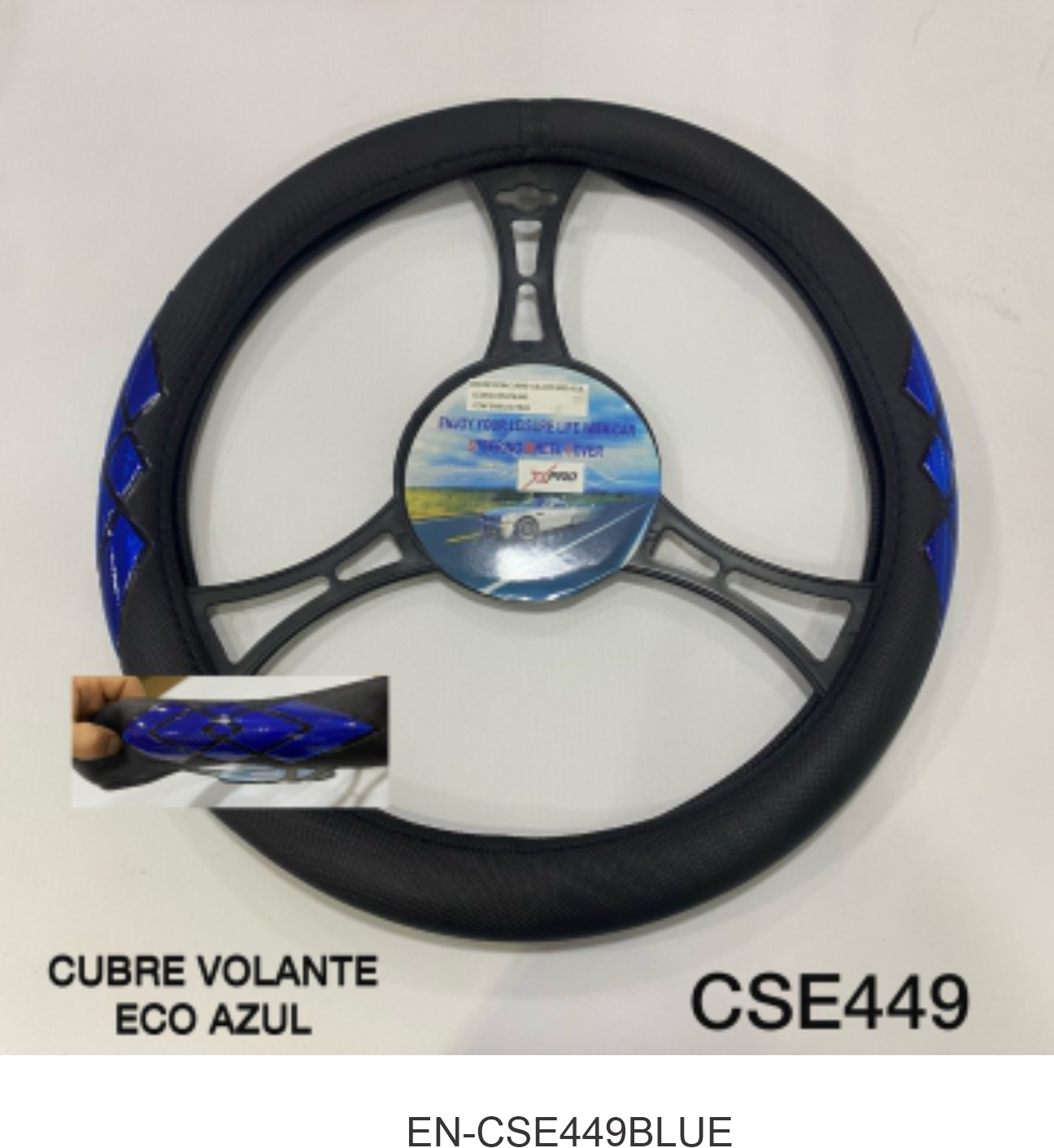 CUBRE VOLANTE ECO BLUE