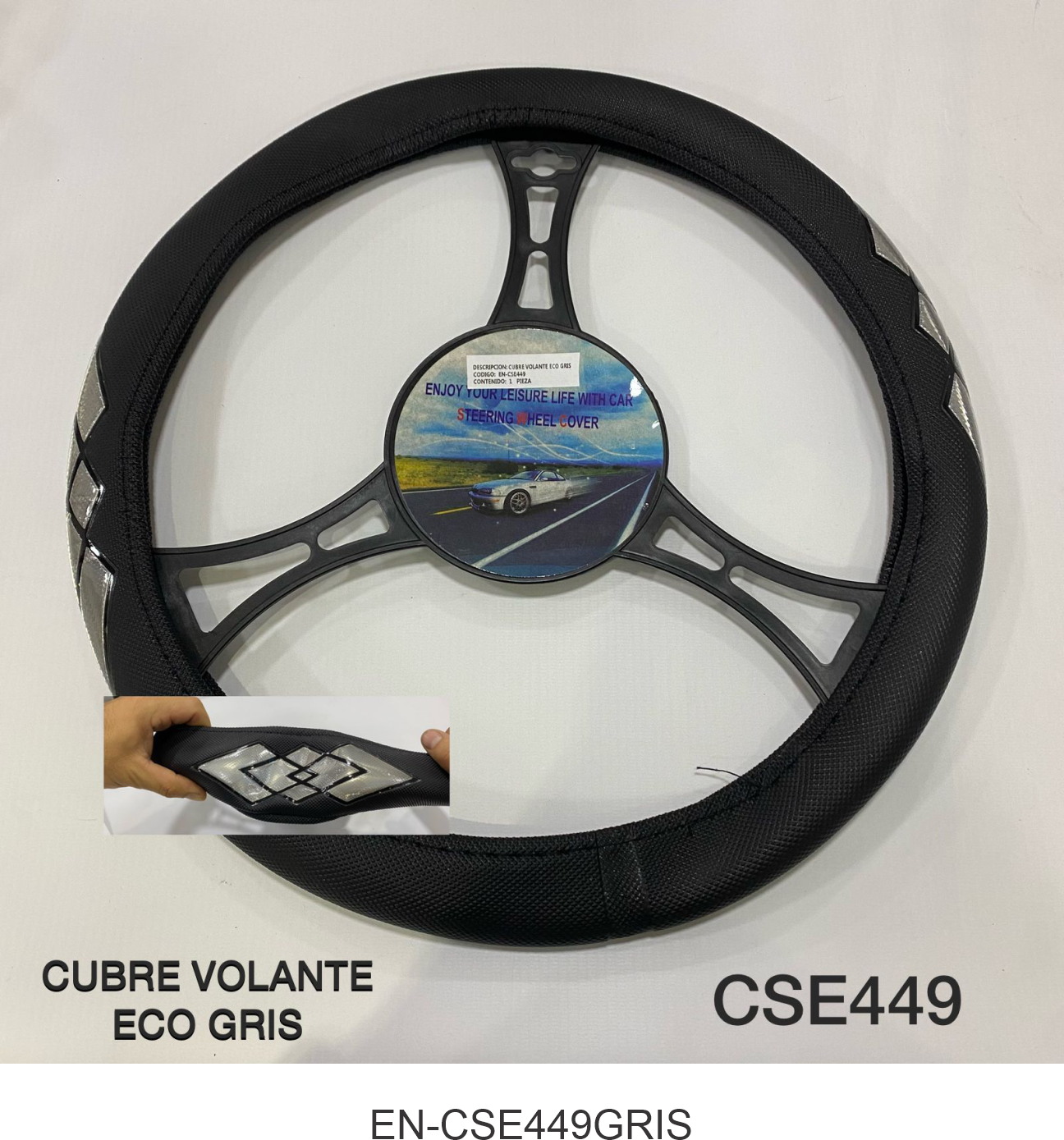 CUBRE VOLANTE ECO SILVER