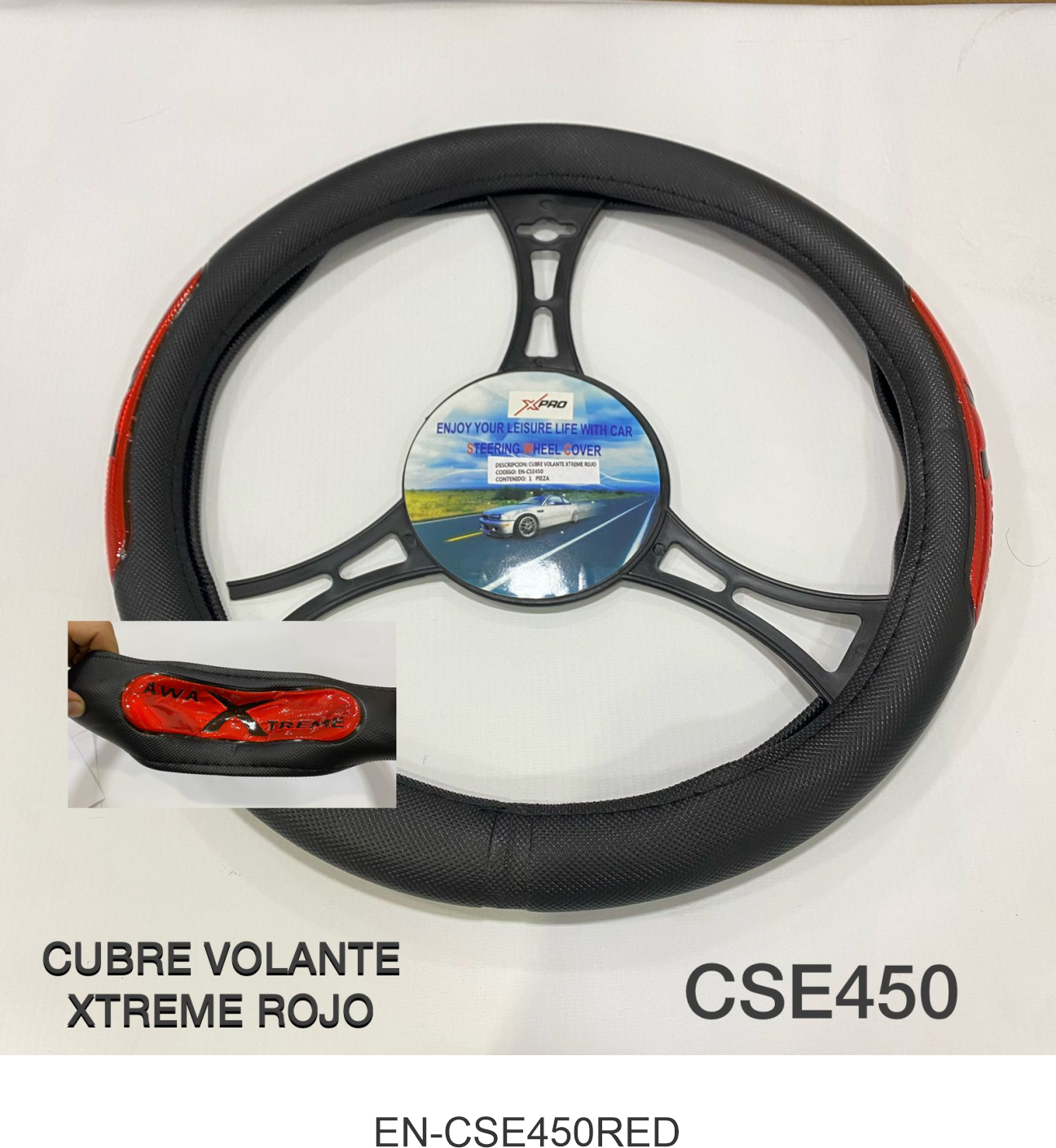 CUBRE VOLANTE ECO XTREME RED
