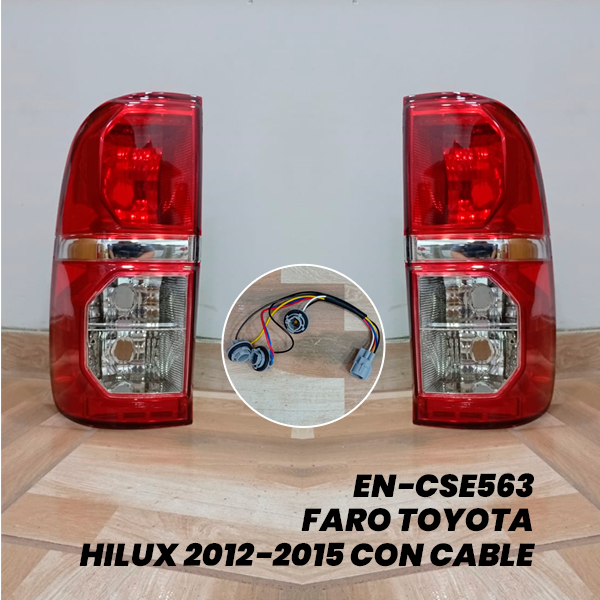 FARO TOYOTA HILUX 2012-2015 Con Cable