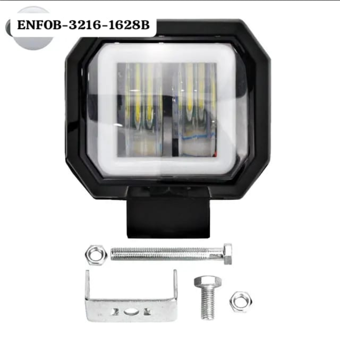 FARO AUXILIAR HYPER LEDS  C/OJO ANGEL AZUL BLANCO 10-24V 20W