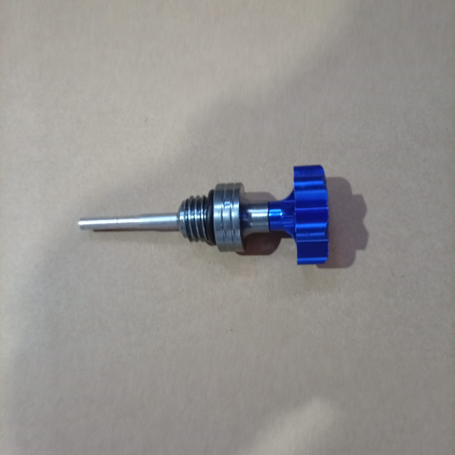 TAPA DE ACEITE ALUMINIO TUNNING AZUL