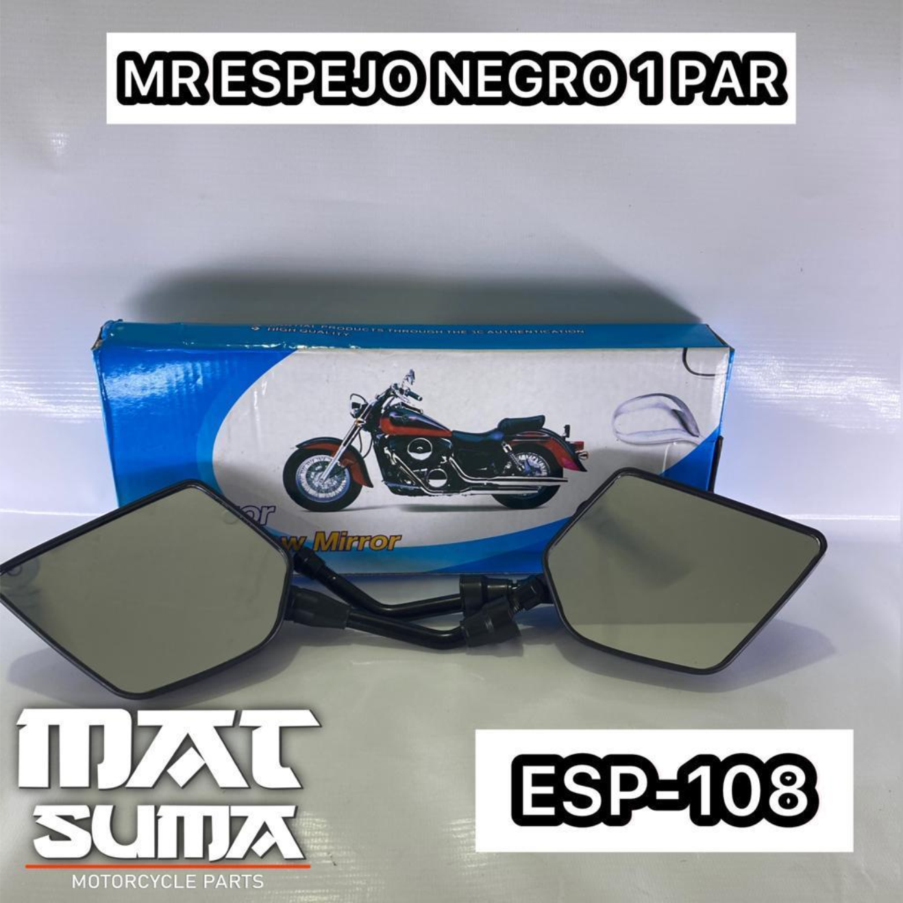 ESPEJOS 1 PAR 108 SHARK