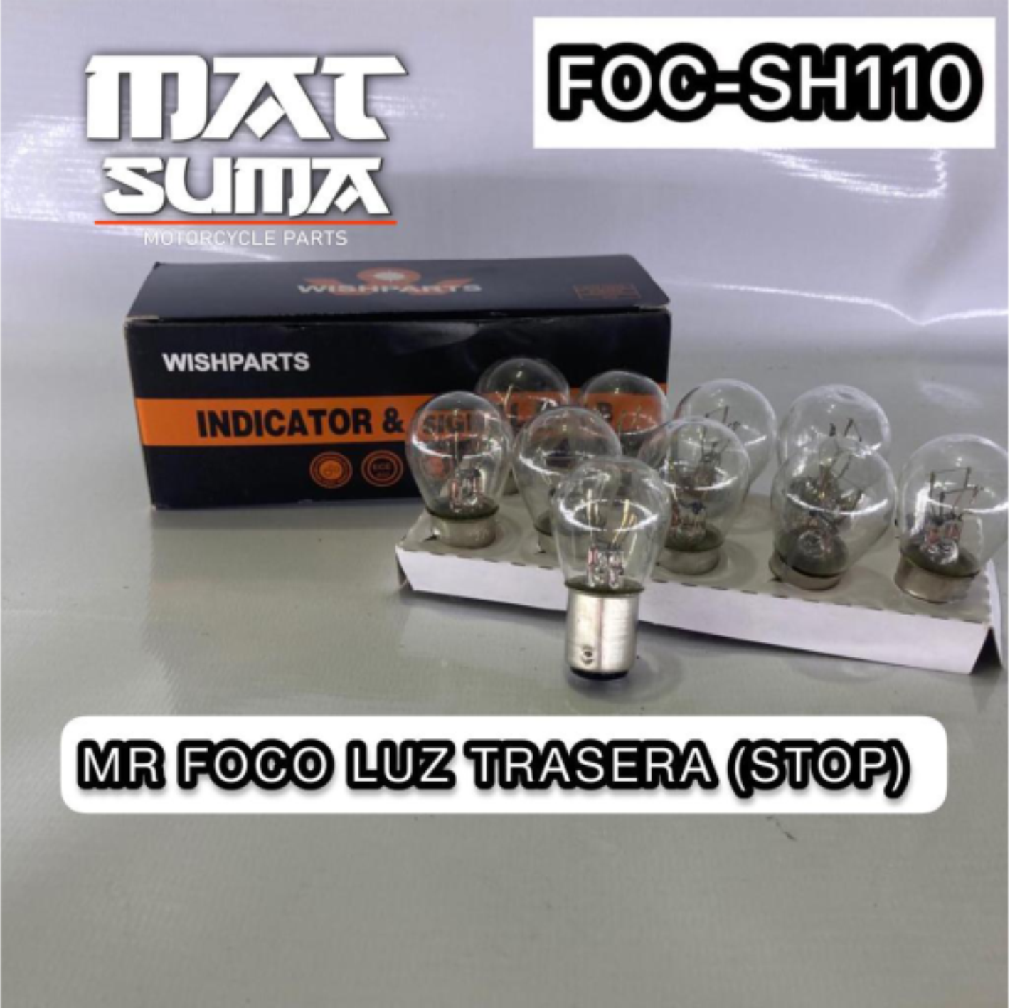 foco luz de freno